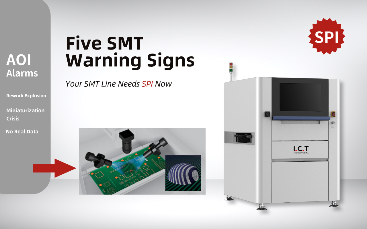 5 Warning Signs Your SMT Line Urgently Needs SPI 5 opozorilnih znakov, da vaša SMT linija nujno potrebuje SPI