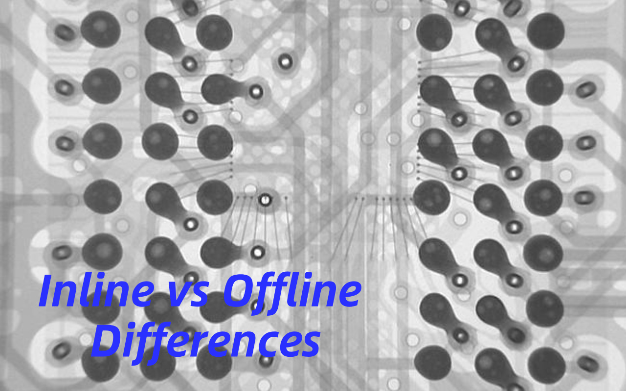 1. Inline vs Offline X-ray Why Choosing the Wrong One Is Costly 1. Inline in Offline rentgen Zakaj je izbira napačnega draga