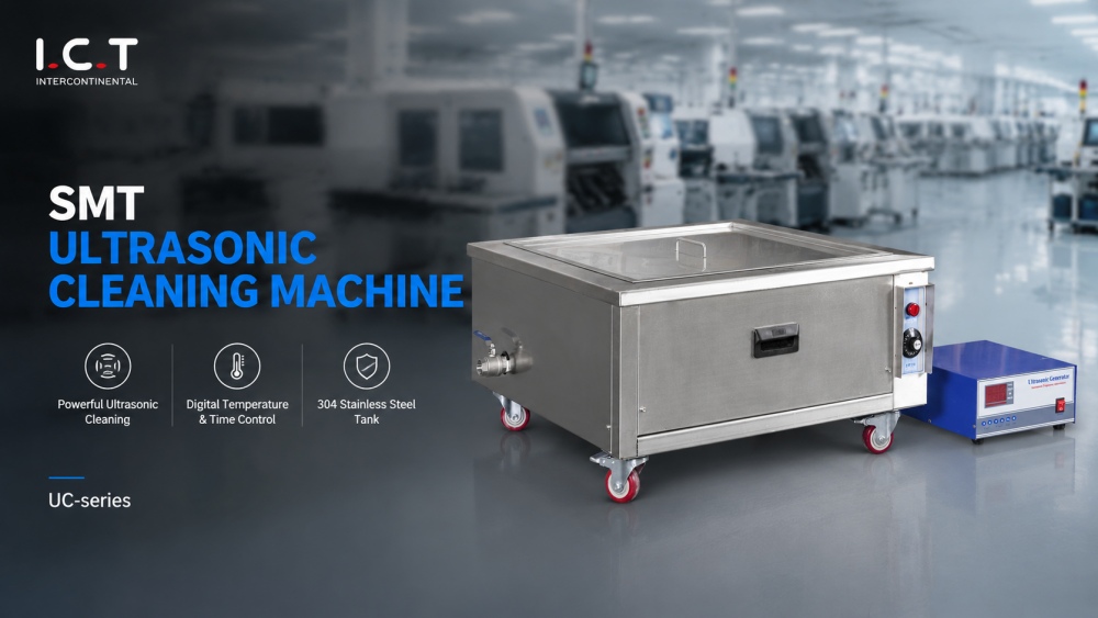 SMT Ultrasonic Cleaning Machine I.C.T UC-series Ultrazvočni čistilni stroj SMT serije ICT UC