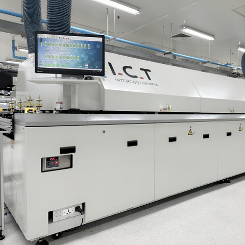 Ict-lyra933n | Visokozmogljiva pečica za spajkanje brez svinca SMT brez svinca