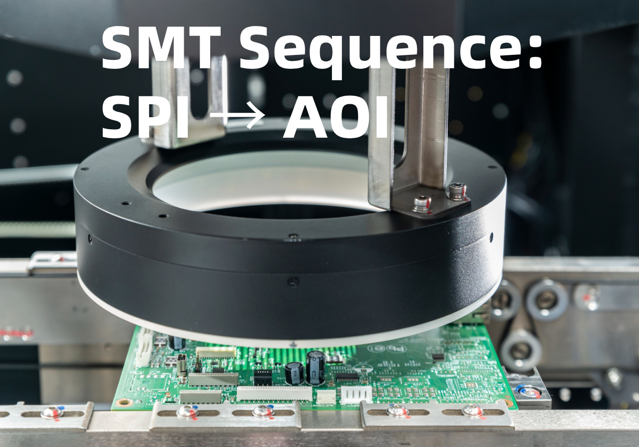 6. Recommended SMT Sequence SPI to AOI 6. Priporočeno zaporedje SMT SPI v AOI