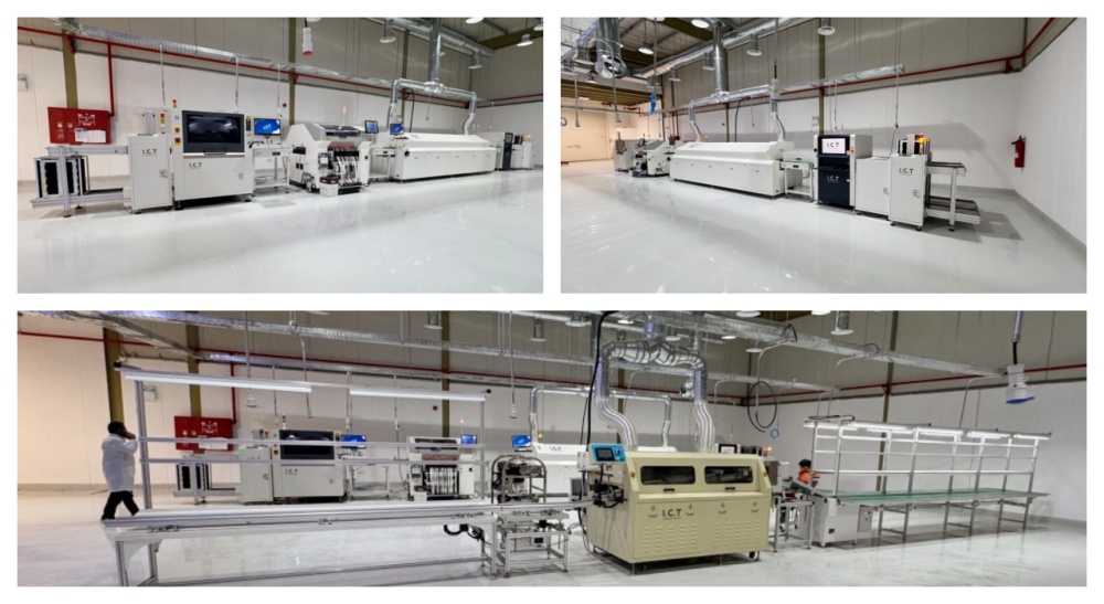 A Smart Wearable Electronics Production Line in Saudi Arabia Proizvodna linija pametne nosljive elektronike v Savdski Arabiji