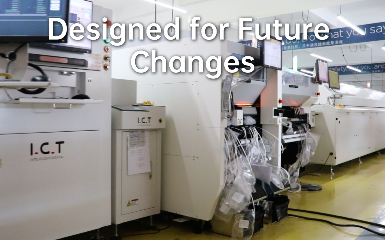 7. Designing the SMT Line for Future Flexibility 7. Oblikovanje linije SMT za prihodnjo prilagodljivost