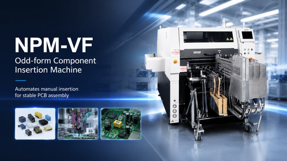Odd-form Component Insertion Machine NPM-VF Stroj za vstavljanje čudnih komponent NPM-VF