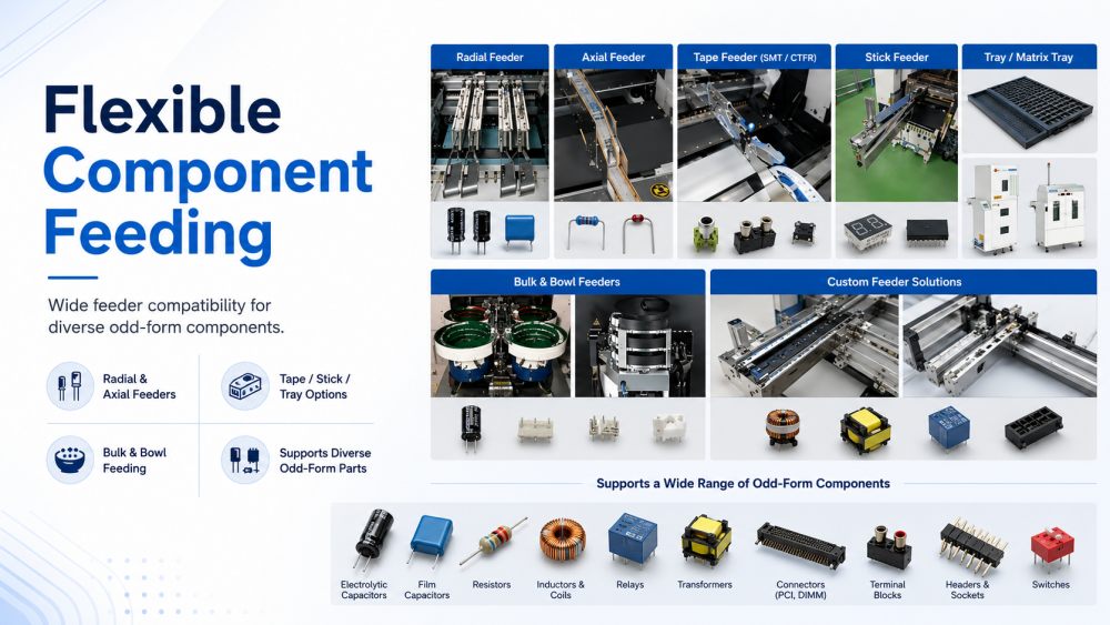 Flexible Component Feeding Prilagodljivo dovajanje komponent