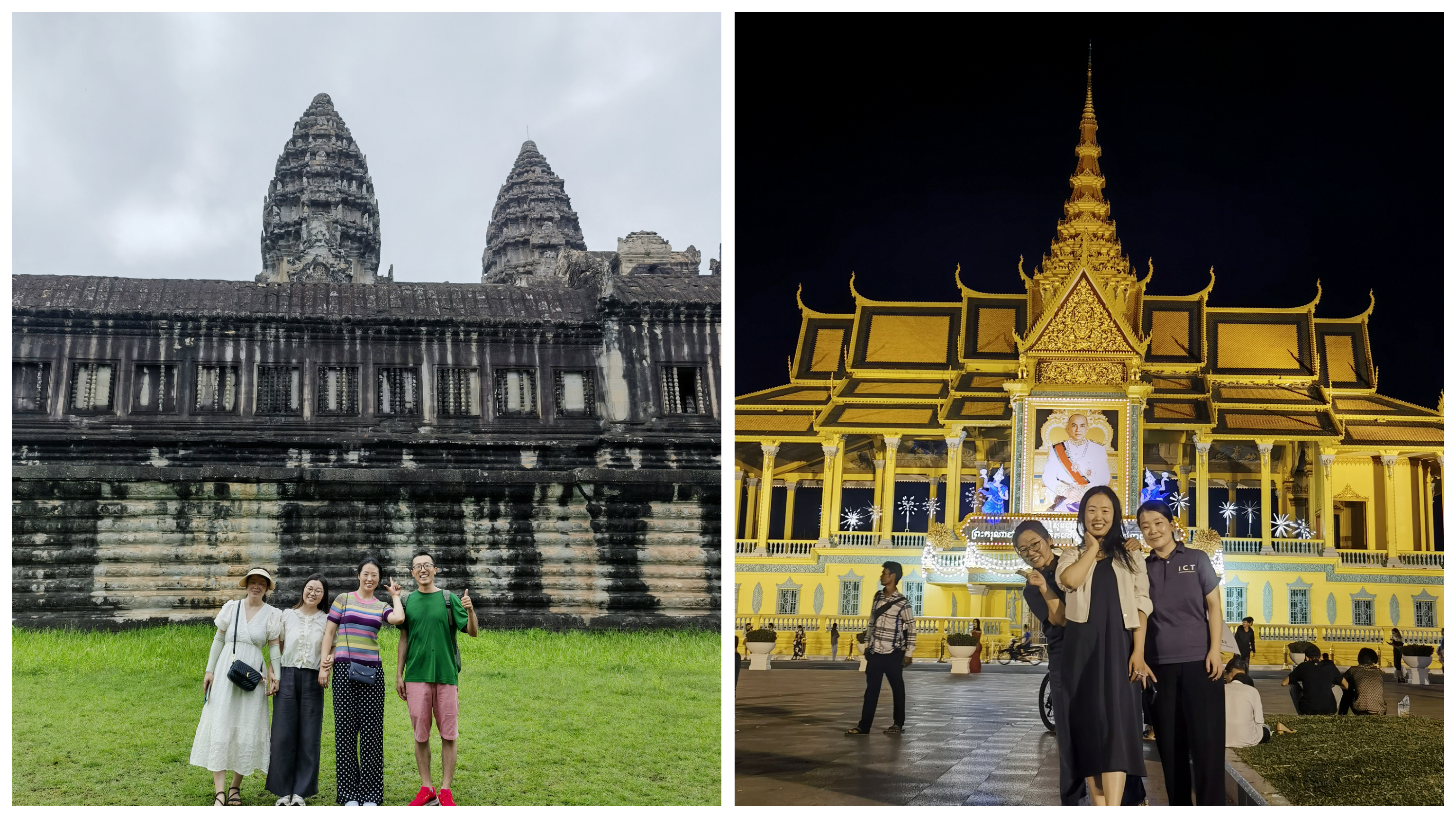 Velika palača Kambodže in Angkor Wat