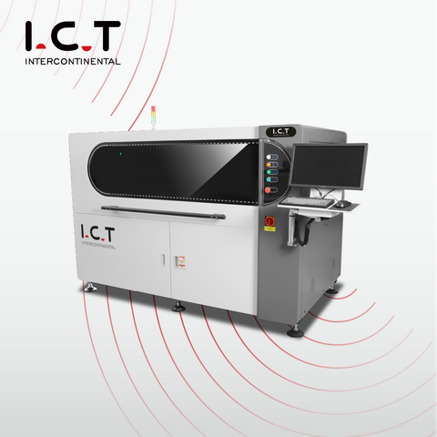 ICT-1200 |1,2-metrski popolnoma samodejni LED tiskalnik šablon SMT