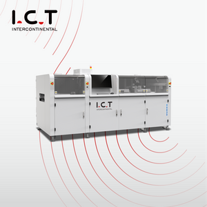 ICT-SS550P1 |Popolnoma samodejni spletni stroj za spajkanje PCB s selektivnimi valovi z 2 posodama za spajkanje 