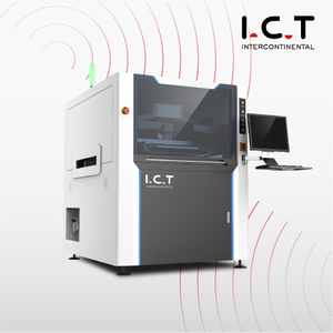 Popolnoma samodejni spletni SMT LED zaslonski tiskalnik s spajkalno pasto Vrhunski model ICT-6534