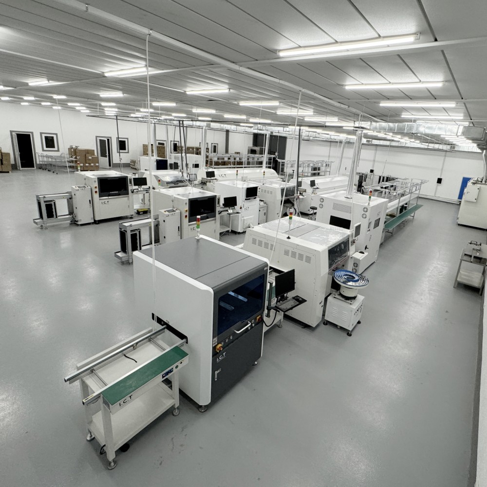 IKT | Avtomatski razpršilnik hladnega namiznega lepila za PCB Provide