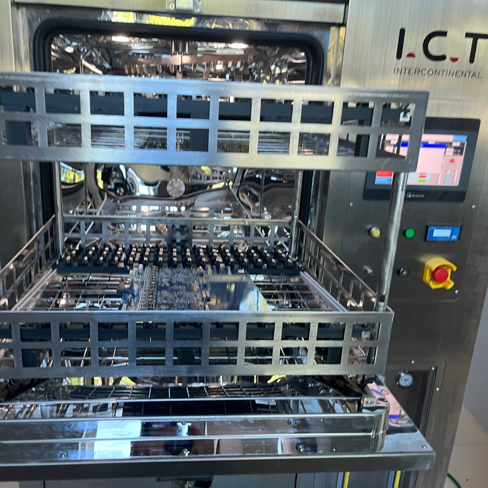 ICT Professional Fleksibilni čistilni stroj za tiskana vezja SMT Cleaner za LED plošče