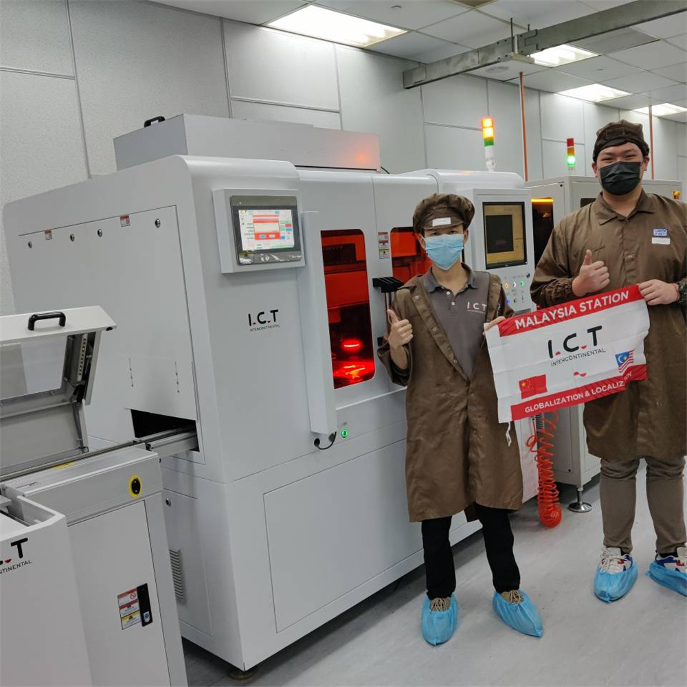 IKT | Avtomatski sistem za ločevanje podlage PCB stroj za lasersko rezanje