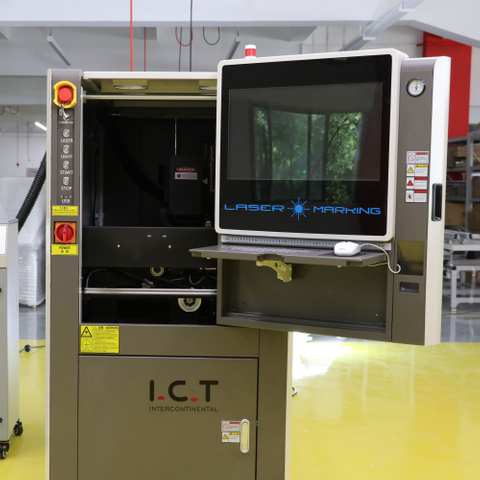 IKT | Stroj za lasersko tiskanje in označevanje z Led žarnicami iz zaprtih vlaken