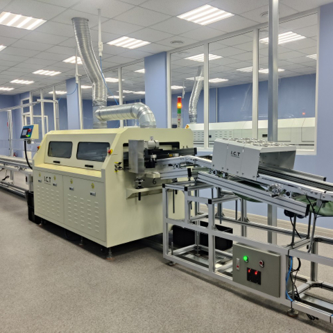 IKT-W2 | Visokokakovostna avtomatska oprema za spajkanje DIP z dvojnim valom brez svinca