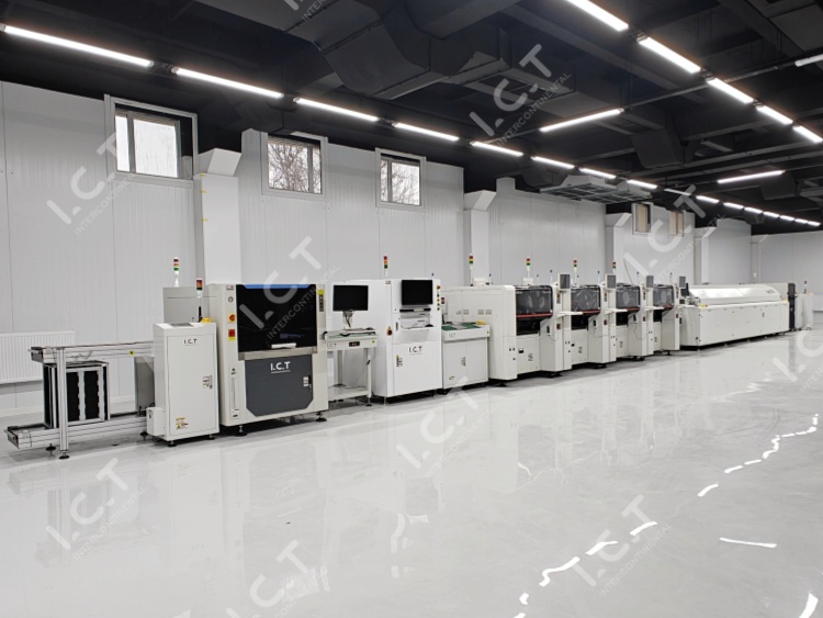 Proizvodna linija ICT SMT v Uzbekistanu