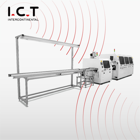 ICT-Acrab350 |Visoko stabilen stroj za spajkanje z dušikovimi valovi DIP PCB