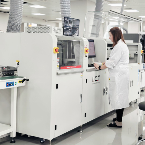 ICT-SS430 | Stroj za spajkanje z DIP selektivnimi valovi