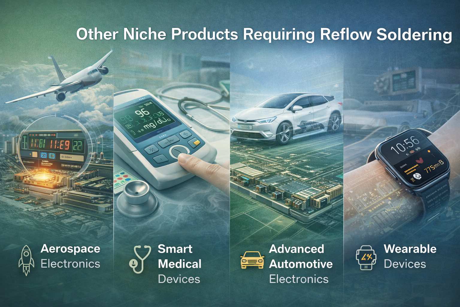 5. Drugi nišni izdelki, ki zahtevajo ponovno spajkanje