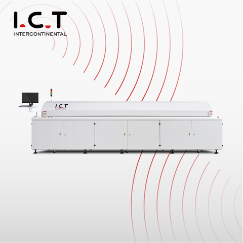ICT-Lyra733N |Modularna zasnova vročezračne pečice SMT Reflow