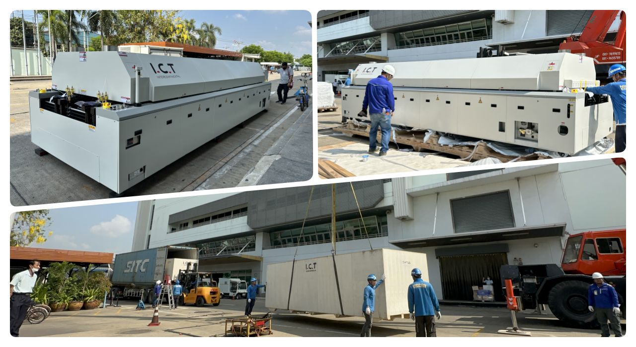 Reflow spajkalna peč 111