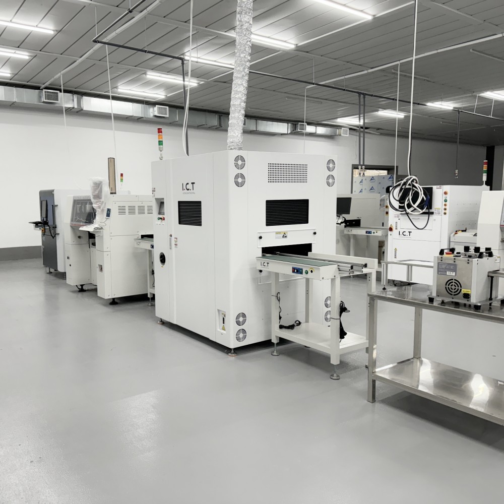 ICT-D1200 | Spletni Jet razdeljevalni stroj za linijo SMT