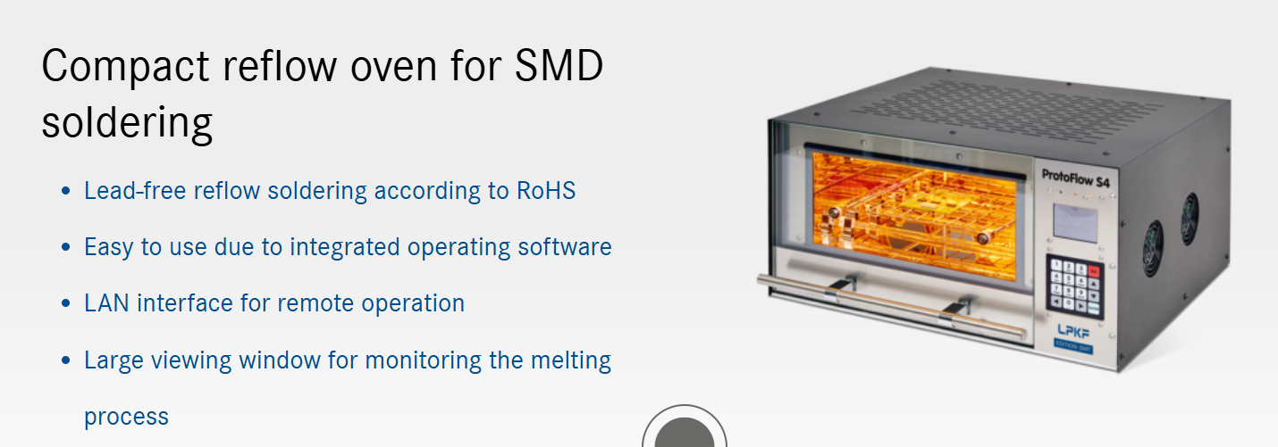 LPKF Protoflow S stroj za spajkanje