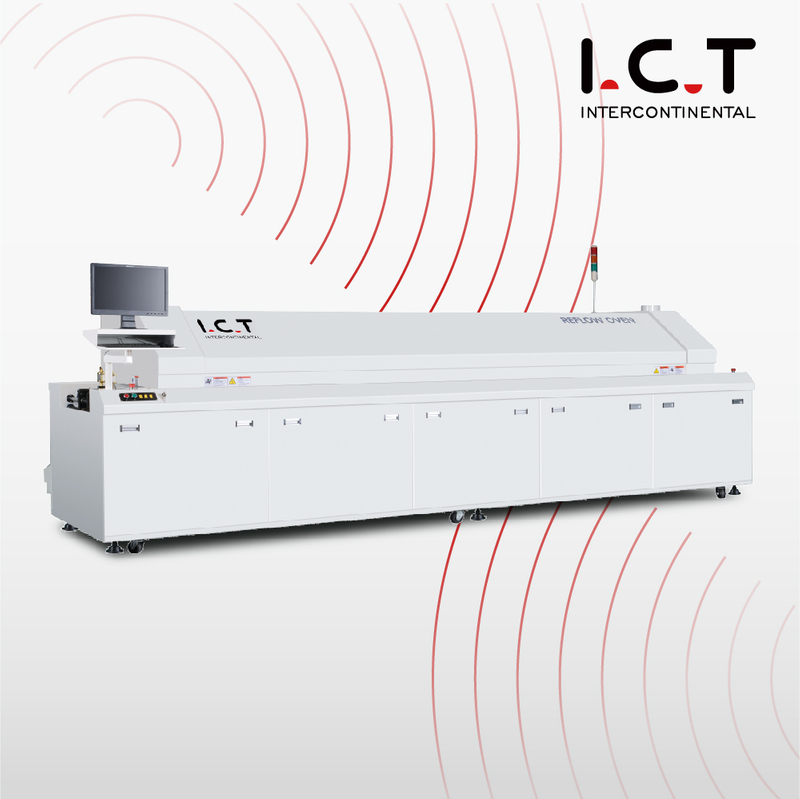 12 Cone Dual Rails SMT Reflow pečica