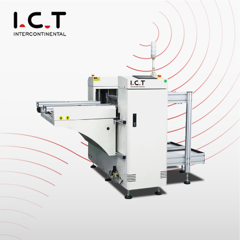 ICT avtomatski SMT dvotirni razkladalnik PCB