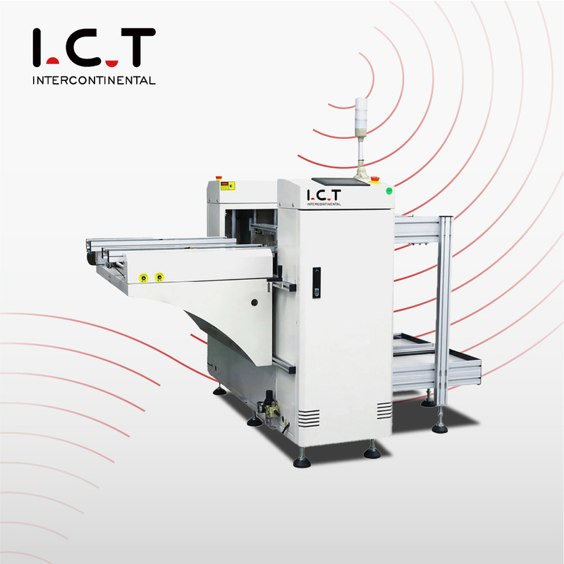 ICT avtomatski SMT dvotirni razkladalnik PCB