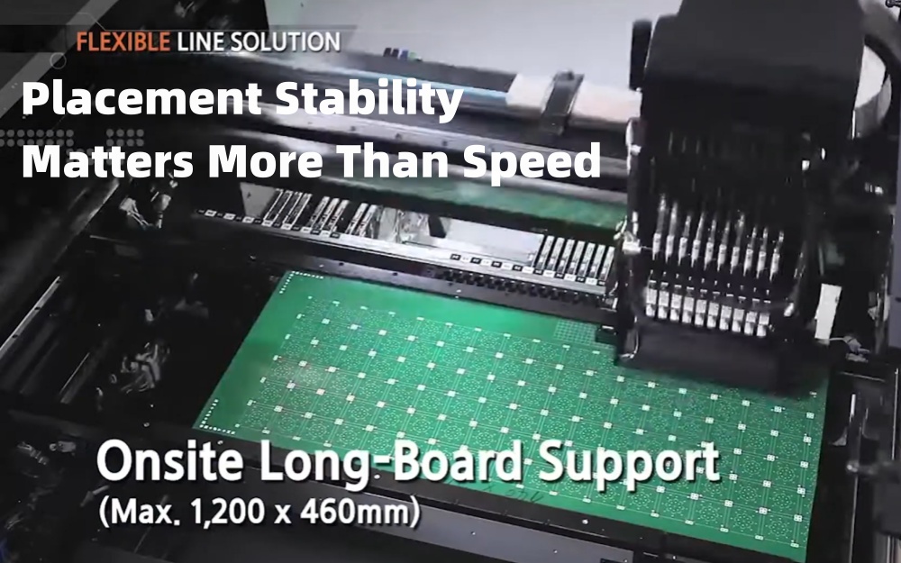 Stabilnost postavitve je pomembnejša od hitrosti