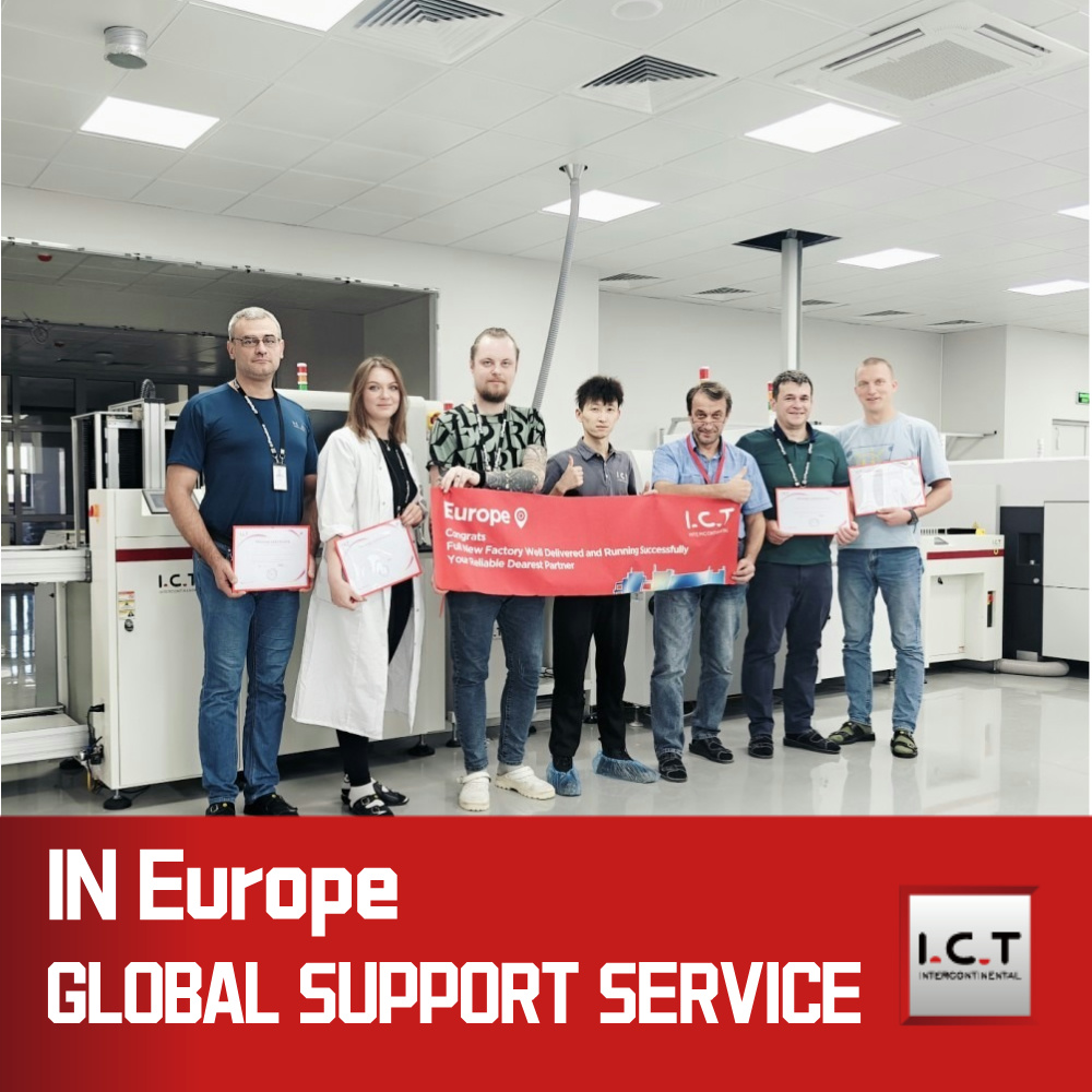 ICT-5151 | PCB SMT strojni zaslonski tiskalnik s spajkalno pasto, popolnoma samodejen za LED