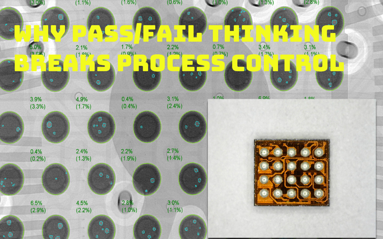 3. Nehajte obravnavati rentgenske žarke kot orodje Pass:Fail