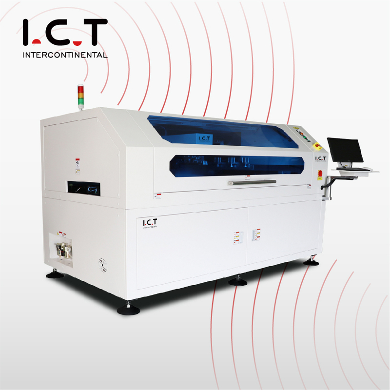 ICT-1200 丨 1,2-metrski SMD šablonski spajkalni tiskarski stroj