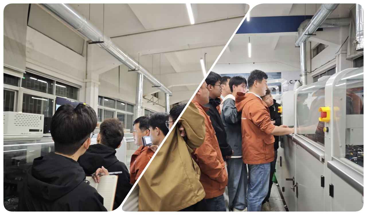 Inženirji IKT se usposabljajo za selektivno valovno spajkanje