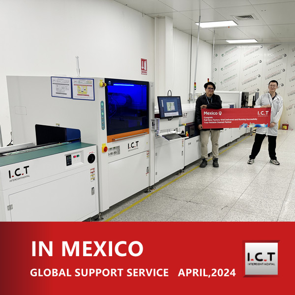 ICT zagotavlja linijo za konformne premaze s funkcijo vračanja v Mehiki