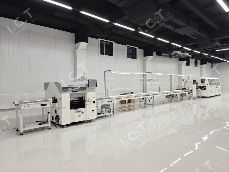 Proizvodna linija ICT DIP v Uzbekistanu