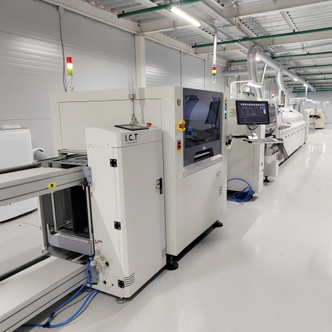 ICT-5151 | PCB SMT strojni zaslonski tiskalnik s spajkalno pasto, popolnoma samodejen za LED