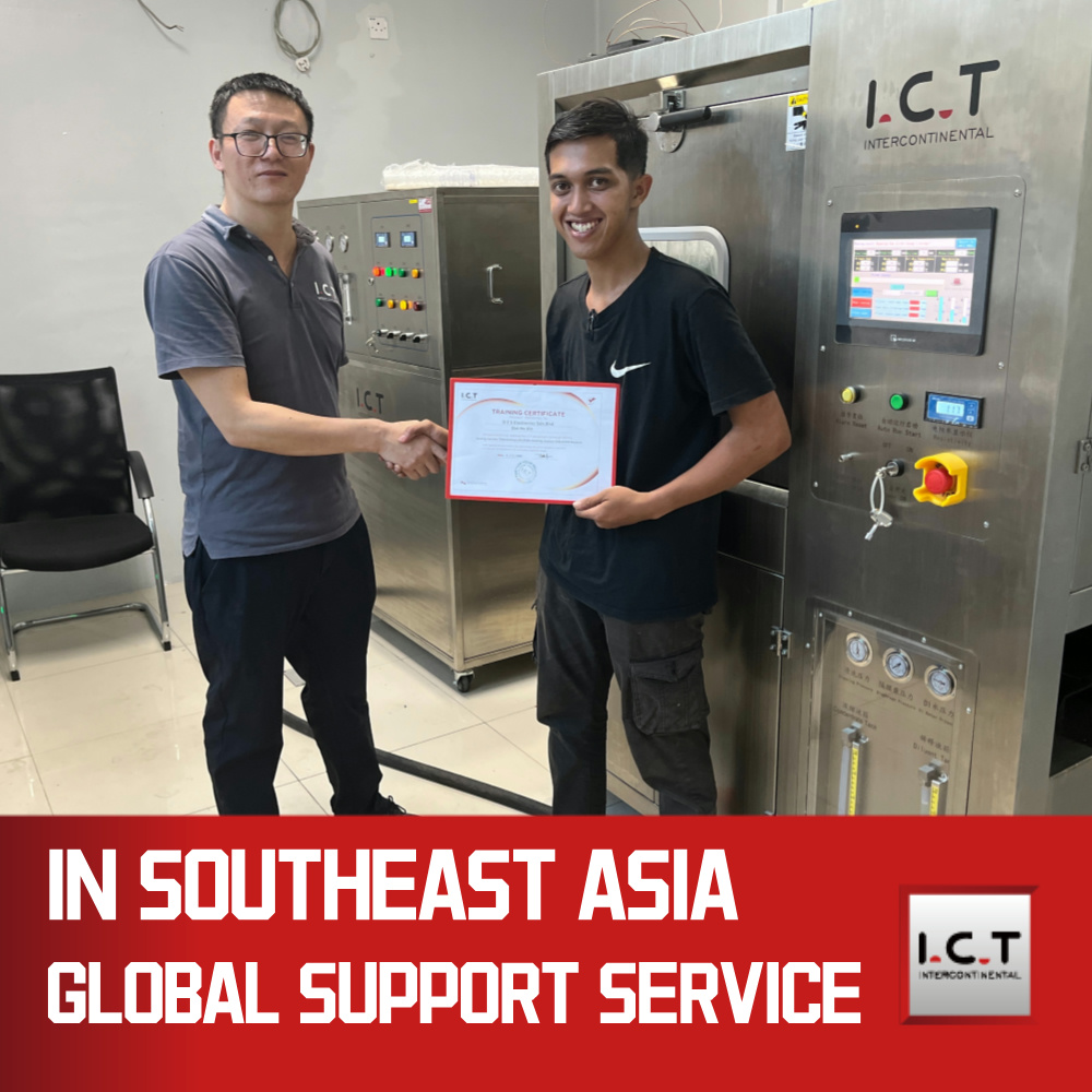 ICT Pnevmatski šablon PCBA čistilni stroj Elektronski PCB avtomatski sesalnik