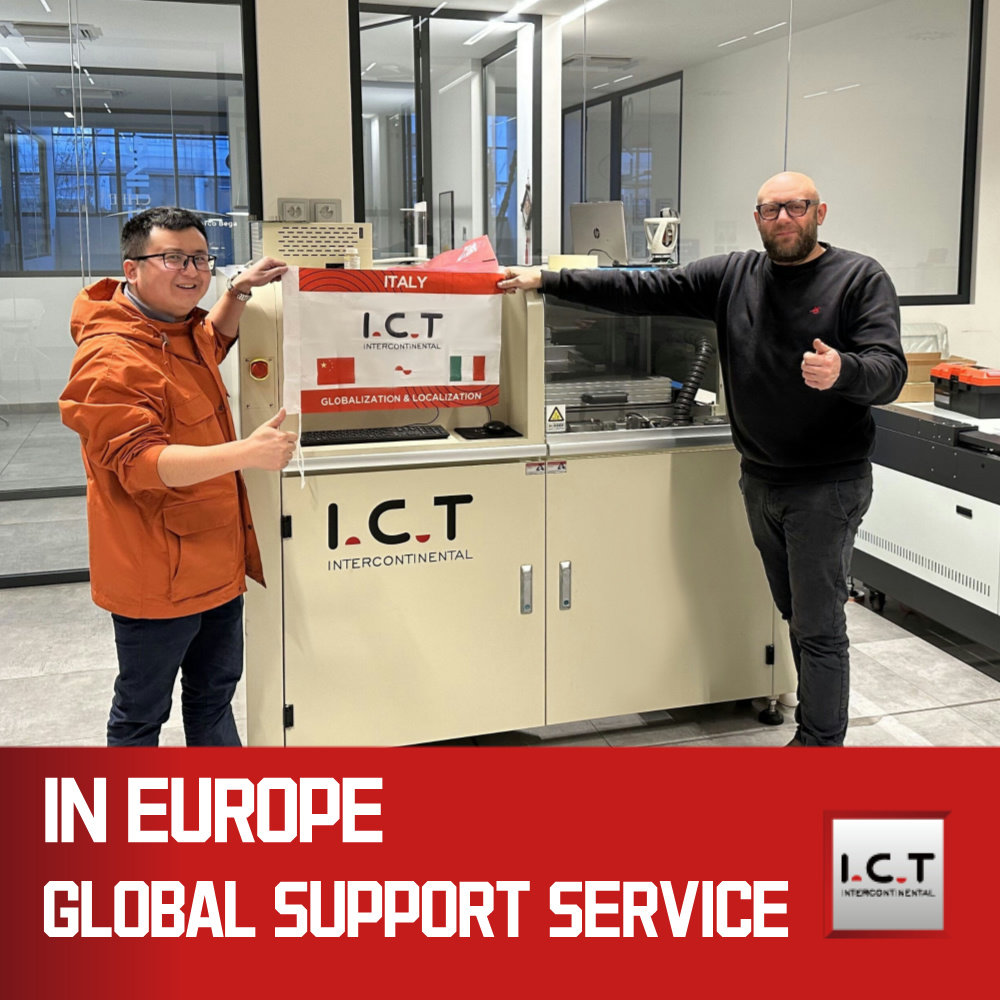 ICT-SS540 | On-line selektivni valovni spajkalni stroj 