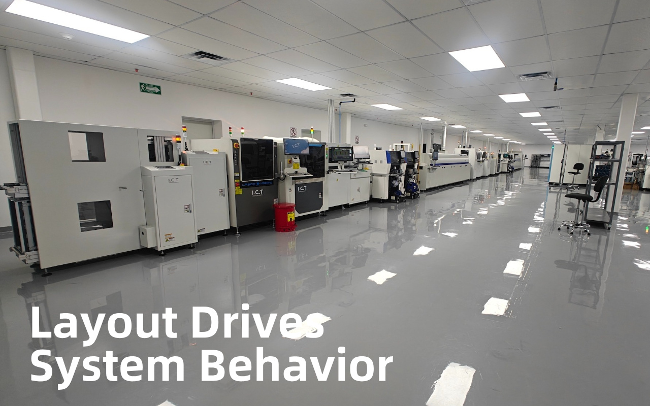 2. Postavitev linije SMT določa več kot talno površino