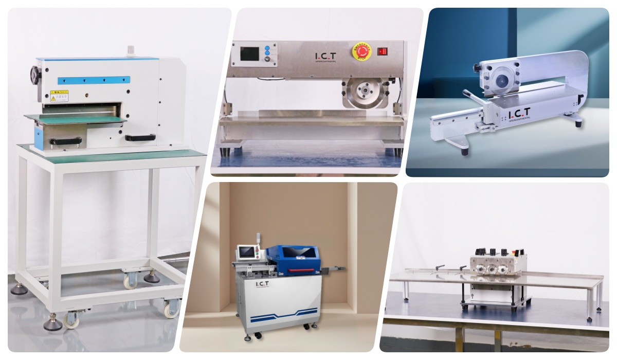 0-3 ICT PCB V-rezalni stroj