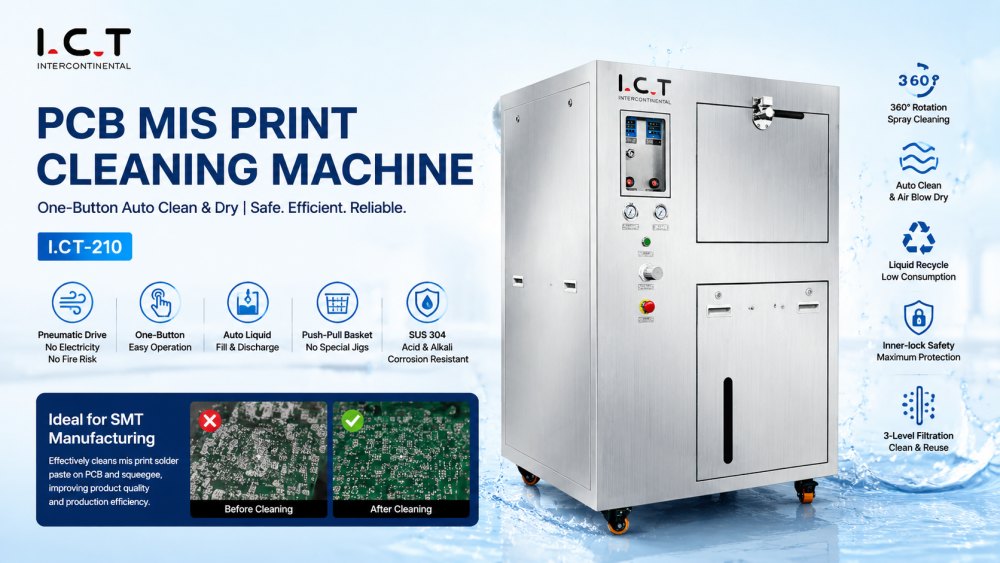 PCB Mis Print Cleaning Machine PCB Mis tiskanje čistilni stroj