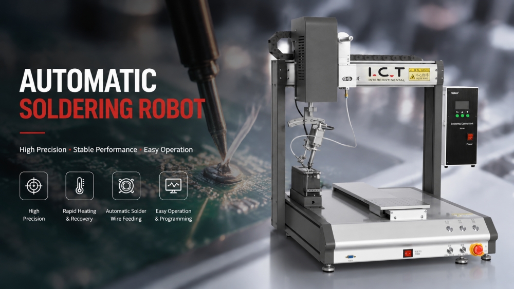 ICT avtomatski spajkalni robot