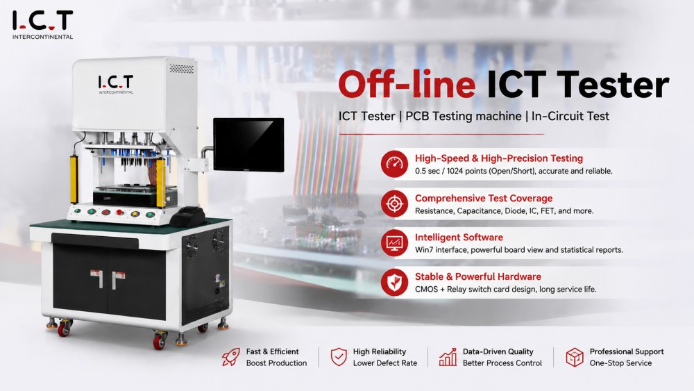 Off-line ICT Tester Off-line IKT tester